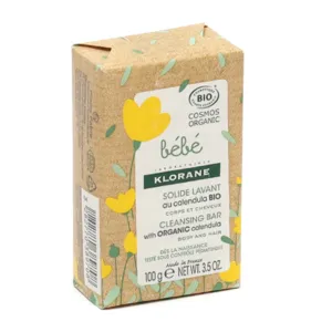 Klorane Bébé solide lavant bio corps et cheveux