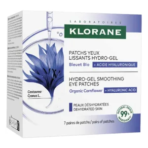 Patch anti cernes lissant Hydro gel au bleuet bio Klorane