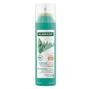 Shampoing sec à l'ortie cheveux bruns gras Klorane