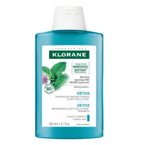 Klorane Shampoing Détox Menthe aquatique Bio