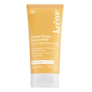 Krème crème corps concentrée bio peau sèche