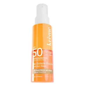 Kreme Eau solaire fraîche SPF 50 hâle naturel