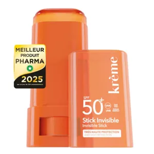 Krème stick protection solaire invisible SPF 50+