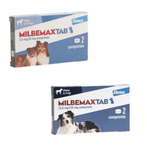 Comprimé Vermifuge pour chien Milbemax