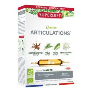 Ampoules Articulations Super Diet Quatuor bio