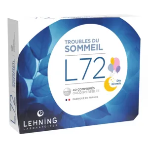 Lehning L72 comprimés Sommeil