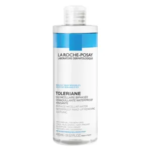 Tolériane Eau micellaire biphasée La Roche Posay Démaquillant waterproof