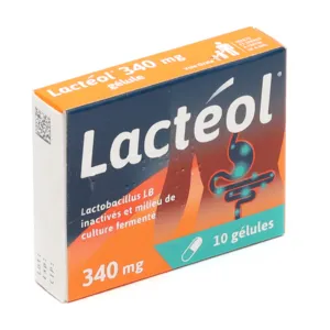 Lactéol 340mg gélules probiotiques