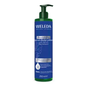 Lait sérum revitalisant corps Gentiane bleue et Edelweiss Weleda