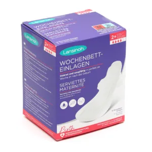 Lansinoh serviettes maternité plus de 2 semaines