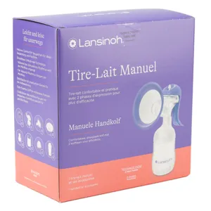 Lansinoh Tire lait manuel 2 phases