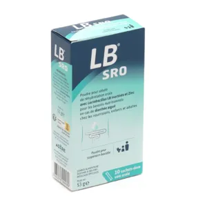 Soluté de réhydratation orale LB SRO