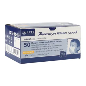 Masque chirurgical 3 plis enfant LCH