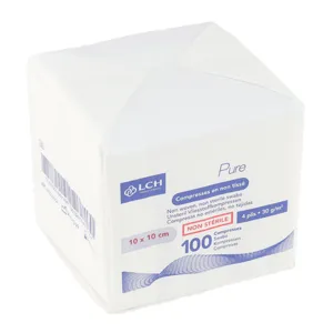 LCH compresse non tissée non stérile 10x10 cm