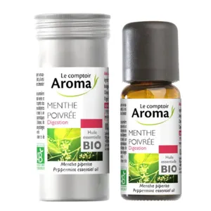 Le Comptoir Aroma Menthe poivrée huile essentielle bio