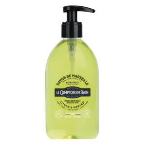 Comptoir du Bain savon de Marseille liquide Citron Menthe corps et mains