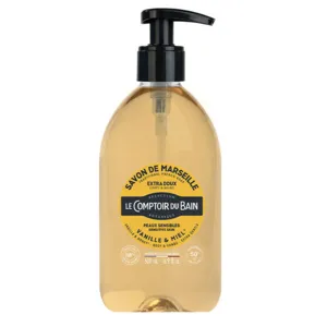 Savon liquide de Marseille Vanille Miel Le comptoir du Bain