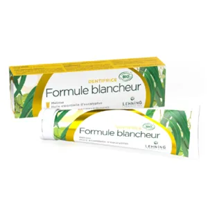 Lehning dentifrice Bio formule blancheur