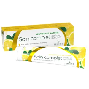 Dentifrice Lehning au citron