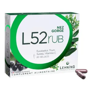 L52 Lehning rub Nez Gorge en gélules
