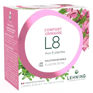 Lehning L8 solution buvable troubles urinaires