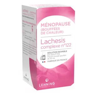 Complexe homéopathique Lehning Lachesis 122