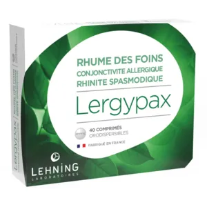 Comprimés Lehning Lergypax
