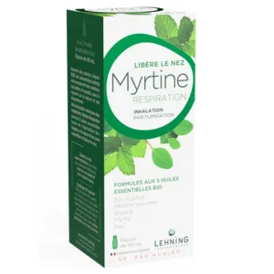 Lehning Myrtine Respiration inhalation huiles essentielles