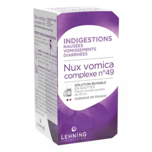 Gouttes Lehning Nux Vomica