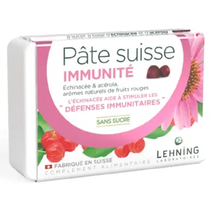 Pâte suisse Défenses immunitaires Lehning