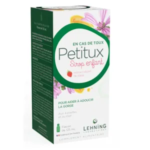 Petitux sirop pour la gorge enfant