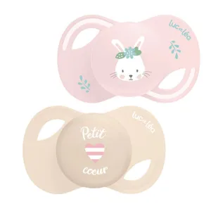 Sucette anatomique en silicone Luc et Léa Collection 0 6 mois
