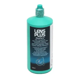 Produit lentilles Lens Plus solution de rinçage