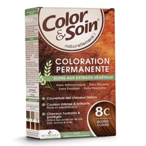 Les 3 Chênes Color et Soin Blond cuivré 8C coloration cheveux