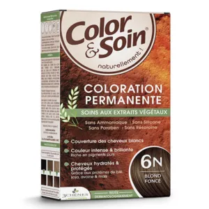 Les 3 Chênes Color et Soin blond foncé 6N coloration cheveux