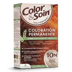 Les 3 Chênes Color et Soin blond platine 10N coloration cheveux
