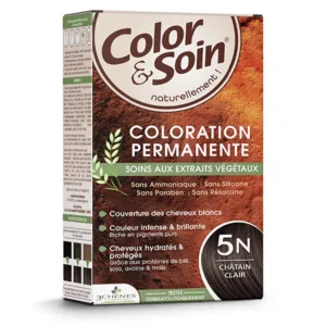 Les 3 Chênes Color et Soin châtain clair 5N coloration cheveux