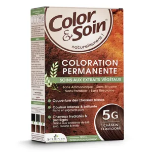 Les 3 Chênes Color et Soin châtain clair doré 5G coloration cheveux