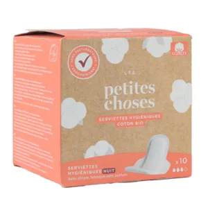Protections hygiéniques de nuit Bio Les petites choses
