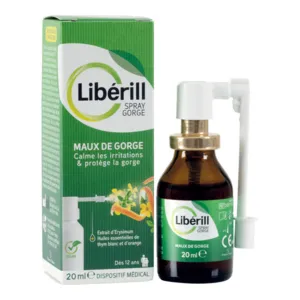 Spray gorge irritée Libérill