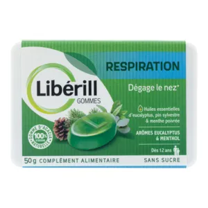 Gommes Eucalyptus Respiration Libérill