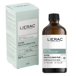 Peeling visage Lierac à l'acide salicylique