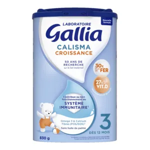 Gallia Calisma 3ème âge lait de Croissance
