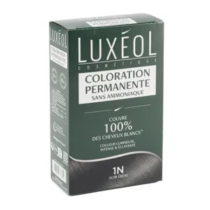 Coloration permanente Luxéol  1N Noir Ébène