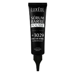 Luxéol sérum barbe pousse des poils