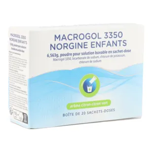 Macrogol 3350 laxatif enfant