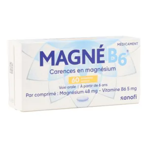 Magnésium B6 médicament