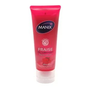Gel lubrifiant Manix saveur fraise