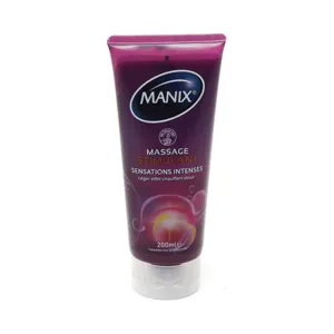 Gel de massage stimulant effet chauffant Manix