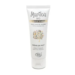 Crème de nuit Marilou Bio à l'huile d'argan